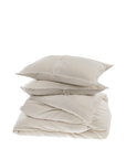 LINA LINEN DUVET SET, IVORY living-bedding Indaba trading co