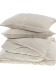 LINA LINEN DUVET SET, IVORY living-bedding Indaba trading co QUEEN