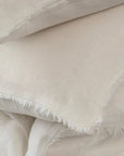 LINA LINEN DUVET SET, IVORY living-bedding Indaba trading co