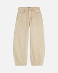 Loop High Rise Barrel Leg Denim Denim Scotch Soda Femme Travertine 26/32