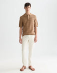 Pointelle Knitted Regular Fit Polo Men Polos Scotch Soda Homme Amphora L