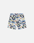 Printed Mid-Length Swim Shorts Men Shorts Scotch Soda Homme