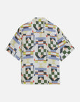 Printed Stitched Relaxed-Fit Short-Sleeved Shirt Men Shirts Scotch Soda Homme