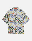 Printed Stitched Relaxed-Fit Short-Sleeved Shirt Men Shirts Scotch Soda Homme