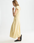 Relaxed Linen Blend Tie Dress Dresses Scotch Soda Femme