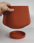 Wine Planter - 7" Morna