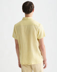 Seasonal Core Linen Regular-Fit Short-Sleeved Shirt Men Shirts Scotch Soda Homme