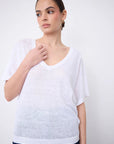 SOPHIA T-Shirts Notshy BLANC XL