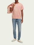 SCOTCH & SODA - T-shirt teint végétal unisexe