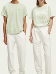 SCOTCH & SODA - T-shirt teint végétal unisexe