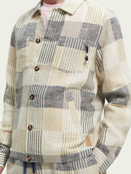 SCOTCH & SODA - Surchemise en jacquard à carreaux