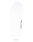 YARRY Footwear DJANGO & JULIETTE White & Silver Wash Leather 40