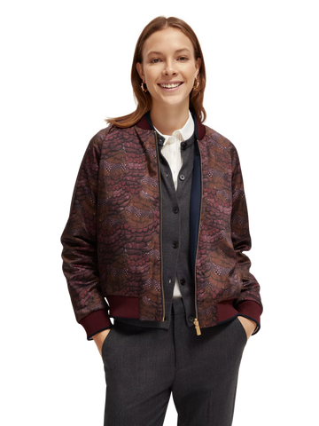 173126-Reversible bomber jacket Woman Scotch & Soda