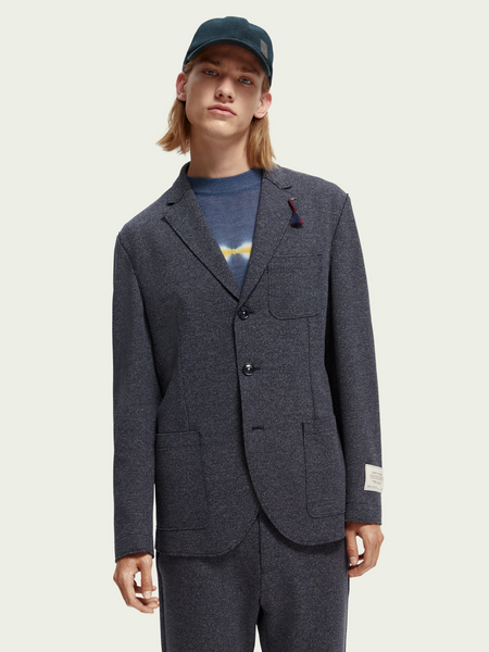 SCOTCH & SODA - Blazer en jersey à boutonnage simple