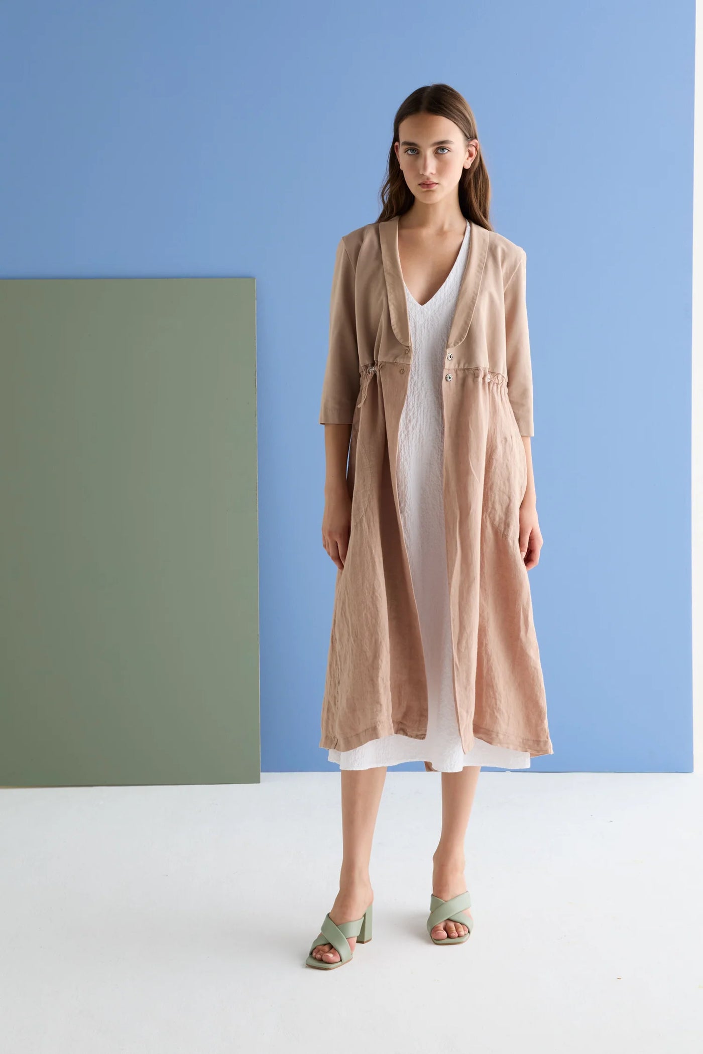 EUROPEAN CULTURE - Robe sans manches