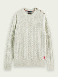 SCOTCH & SODA - Pull torsadé en laine mélangée