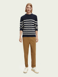 SCOTCH & SODA - Pull torsadé en laine mélangée