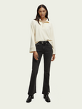 SCOTCH & SODA - Sweat demi-zip manches trompette
