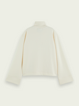 SCOTCH & SODA - Sweat demi-zip manches trompette