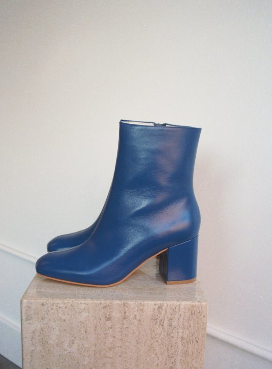 Intentionally Blank Janetta Boot Blue