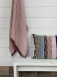 COCOON REVERSIBLE THROW & BLANKET WINE