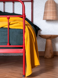 COCOON REVERSIBLE THROW & BLANKET CURRY MARIGOLD