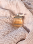 COCOON REVERSIBLE THROW & BLANKET LIGHT GREY & PINK