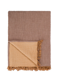 COCOON REVERSIBLE THROW OAK