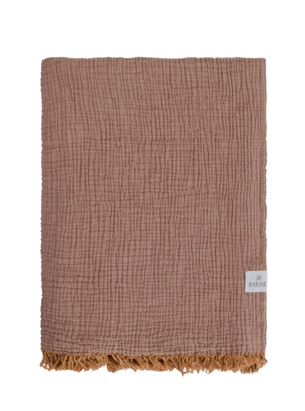 COCOON REVERSIBLE THROW OAK