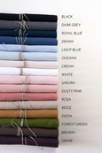 IVY Linen Midi Dress, Short Sleeve Women's Linen