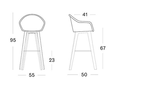 AVRIL COUNTER STOOL BY VINCENT SHEPPARD Dining-Kitchenware Vincent Sheppard   