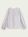 SCOTCH & SODA - Blouse brodée en coton bio