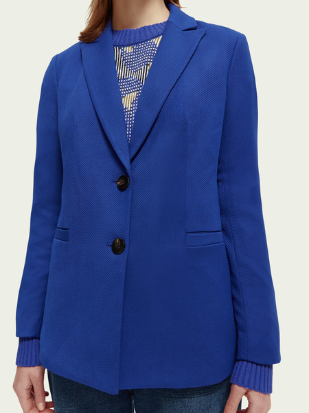 SCOTCH & SODA - Blazer à boutonnage simple coupe décontractée