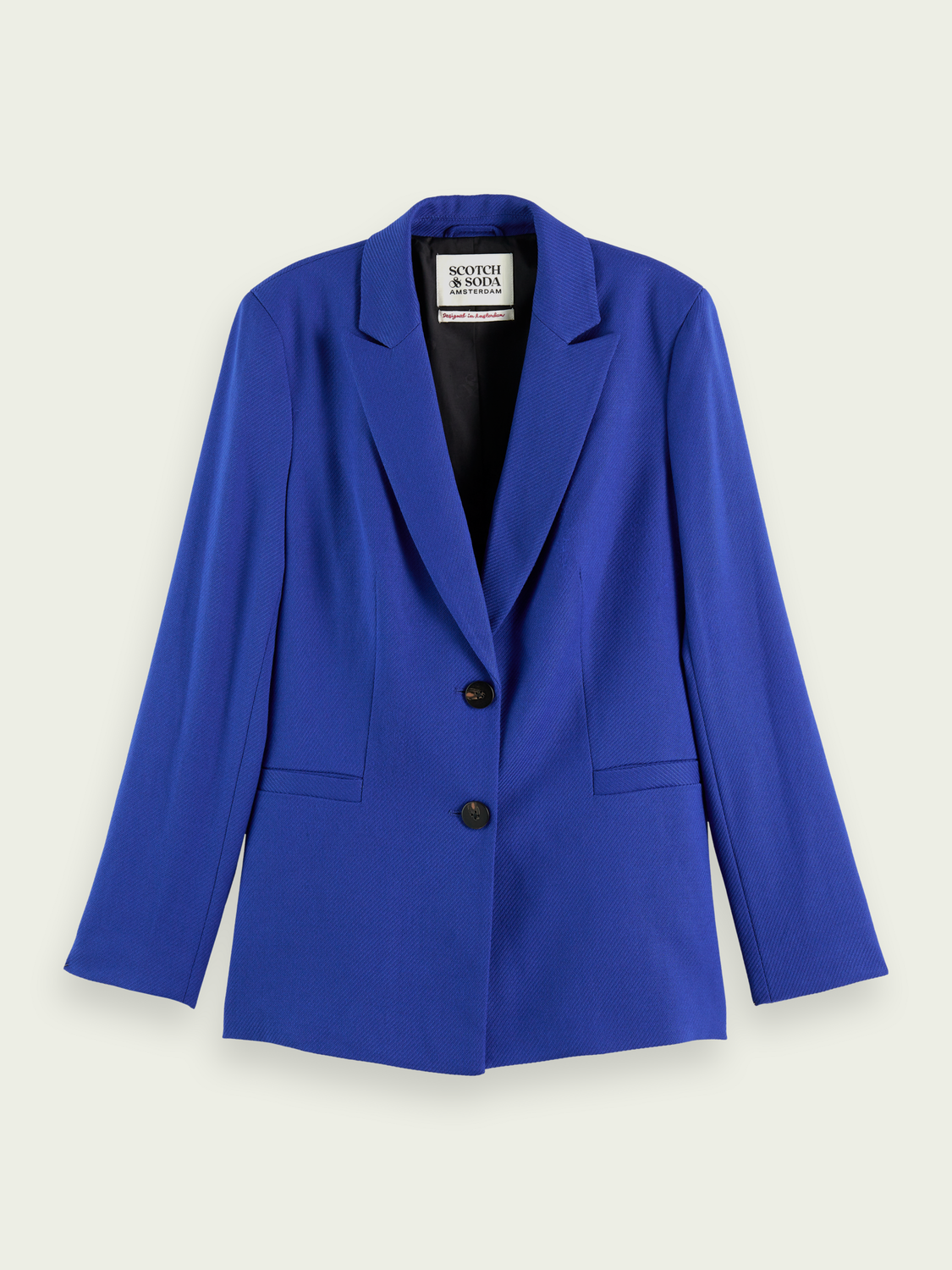 SCOTCH & SODA - Blazer à boutonnage simple coupe décontractée