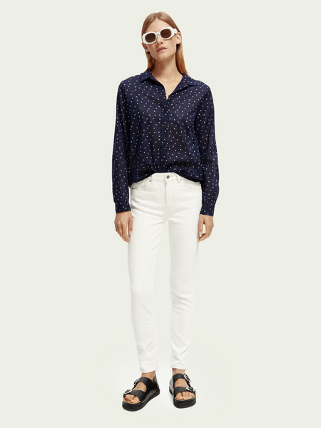 SCOTCH & SODA - Chemise regular fit en coton bio imprimé