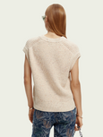 SCOTCH & SODA - Gilet en maille pointelle