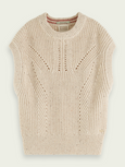 SCOTCH & SODA - Gilet en maille pointelle