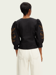 SCOTCH & SODA - Chemise manches volumineuses col V