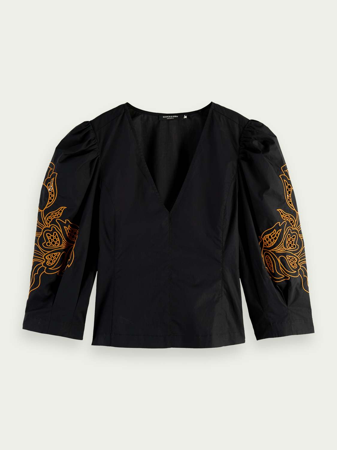 SCOTCH & SODA - Chemise manches volumineuses col V
