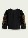SCOTCH & SODA - Chemise manches volumineuses col V
