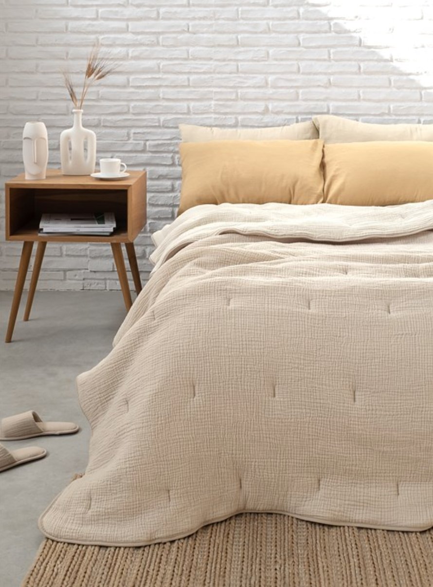 CLOUD QUILT CHARCOAL living-bedding onesky   