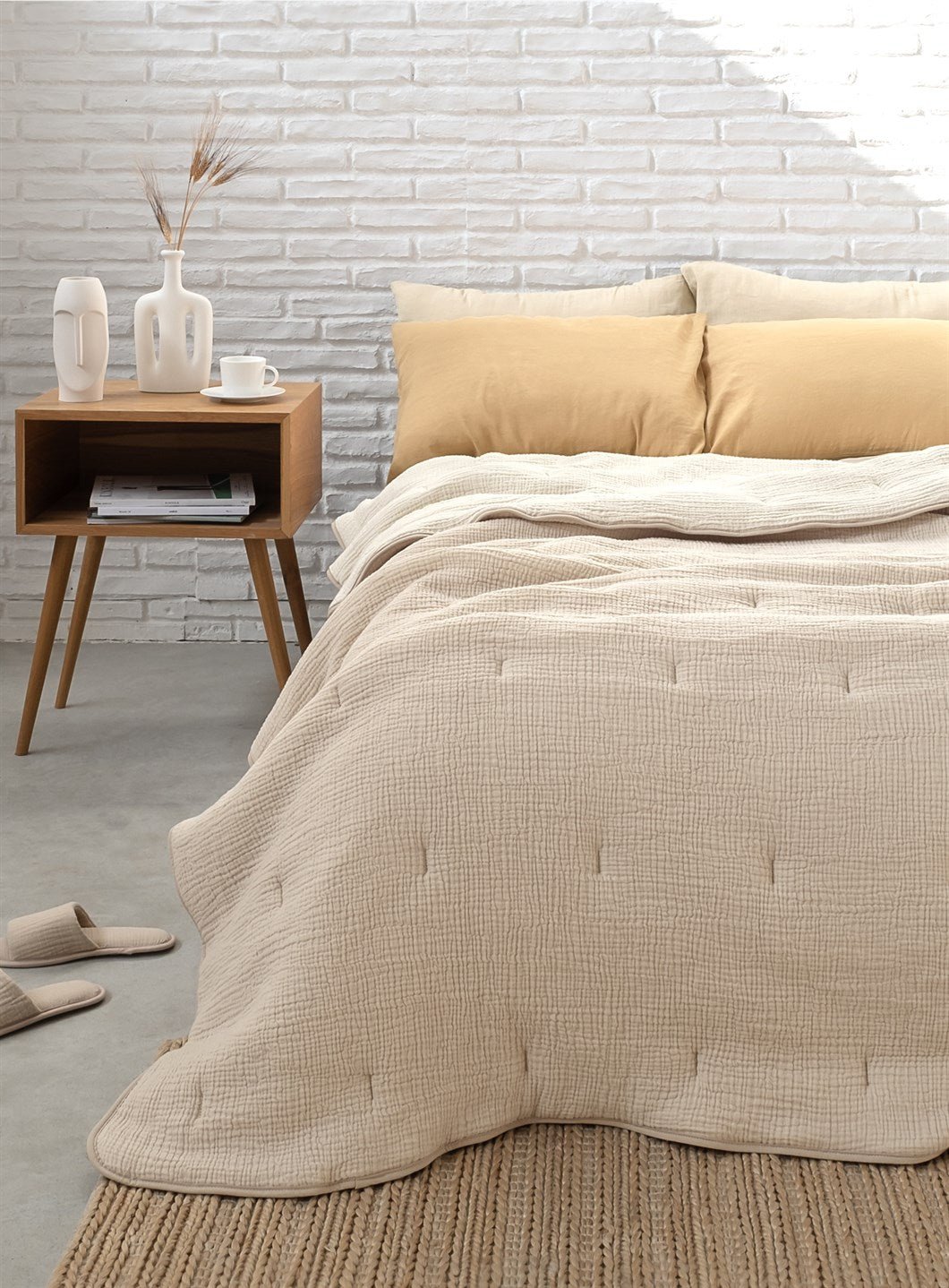 CLOUD QUILT SAND living-bedding onesky   