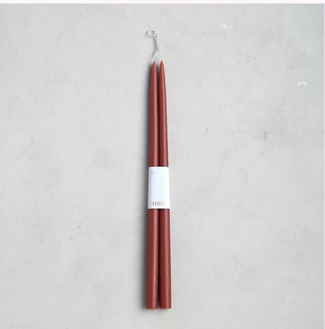 DOUBLE DIPPED CANDLE 12'' Candle & Oil Warmers PepinShop Clay