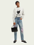 SCOTCH & SODA - Sweat court col cheminée coupe ample