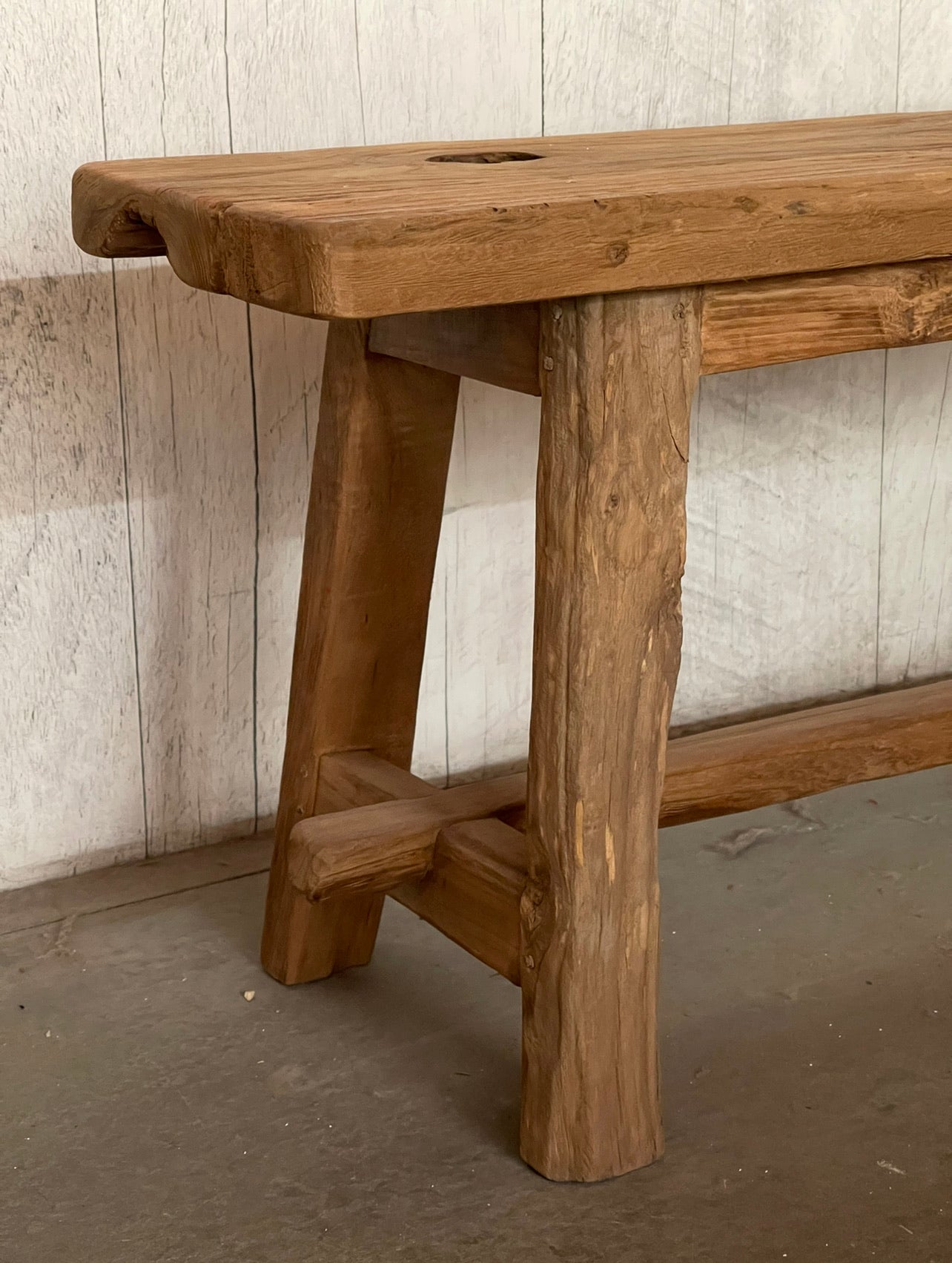 FARMERS BENCH IN RECLAIMED TEAK living-furniture Mano Plata   