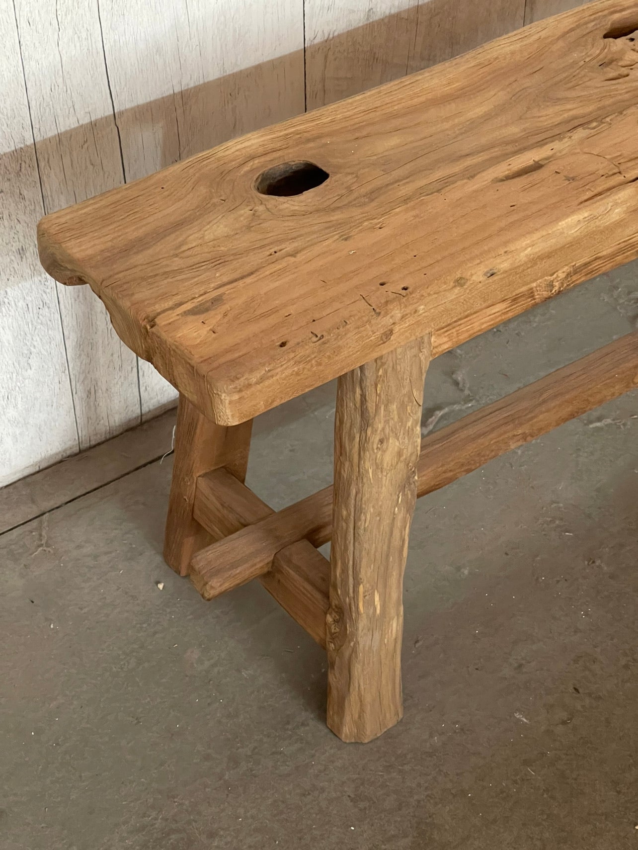 FARMERS BENCH IN RECLAIMED TEAK living-furniture Mano Plata   