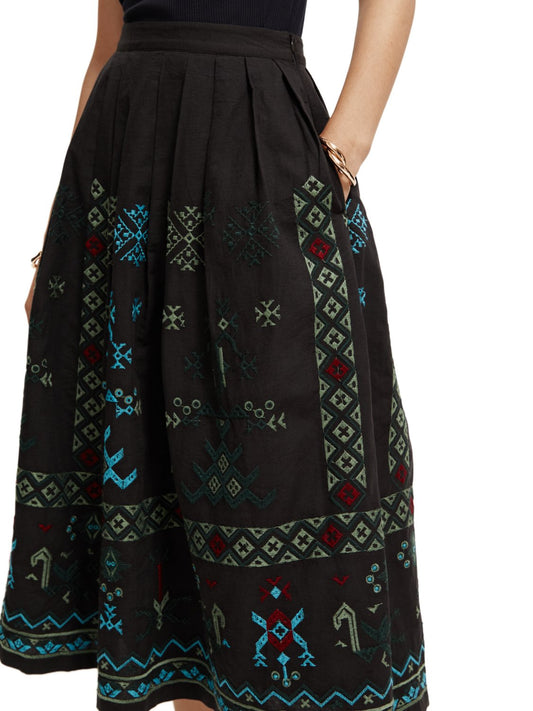 Geo Embroidered Skirt Apparel & Accessories Scotch & Soda   