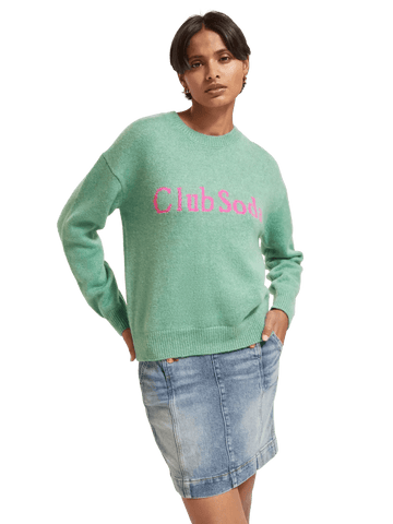 Intarsia Club Soda sweater clothing Scotch & Soda