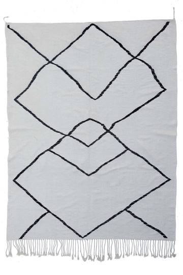 KILIM RUG - 5'1" X 8'6" - SG13 living-rug The Boho Lab
