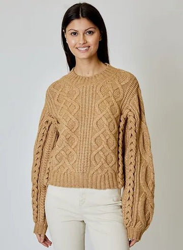 Lennon Sweater - Wheat Woman DH New York